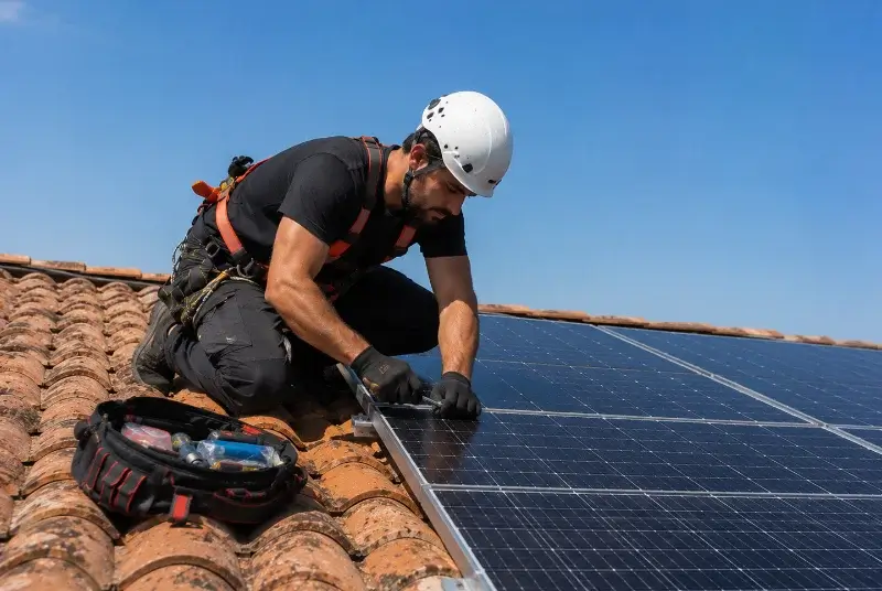 Maintenance et monitoring de panneaux solaires à Heiligenstein